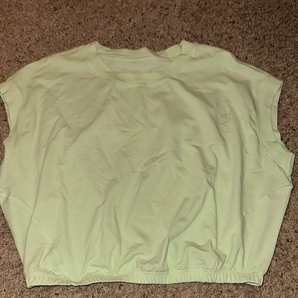 Women's Lululemon Light Green Top